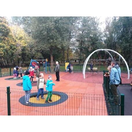 Kindertrampolin 'MBG_524/Square large_D-150cm'