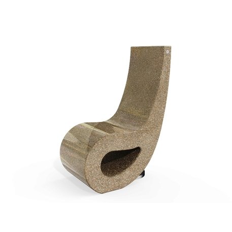 Liegestuhl aus Beton 'STF/BS-341/MDL'