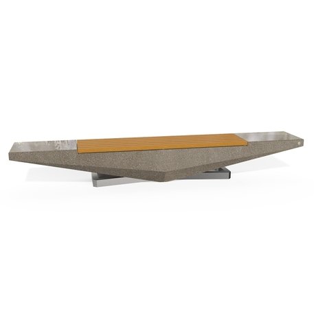 Parkbänke aus Beton '330x50x45cm / BS-344'