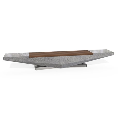 Parkbänke aus Beton '330x50x45cm / BS-344'