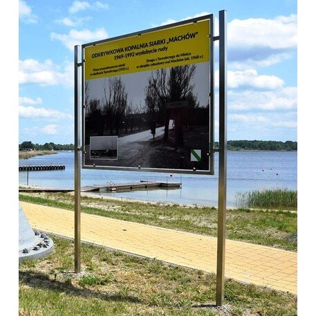 Informationsstand 'Genoa_80x200/50x90cm'