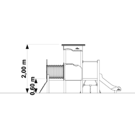 Children's playground element 'MBG-391/P3504'
