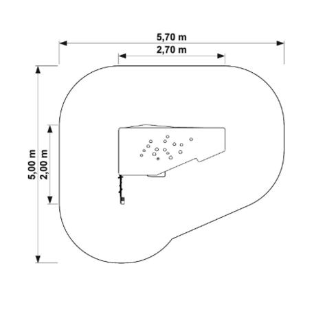 Kinderspielplatzelement 'MBG-421/P3505'