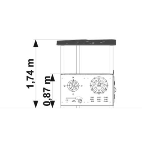 Kinderspielplatzelement 'MBG-421/P3505'