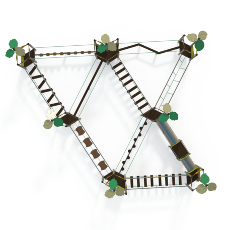 Kinderspielplatzelement 'MBG-1067/EP 06-7002-T01'