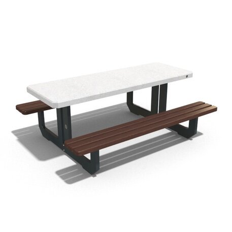 Picknick Bank / Tisch-Kombination, Premium-Linie '190x148xH/72cm / BS-251'
