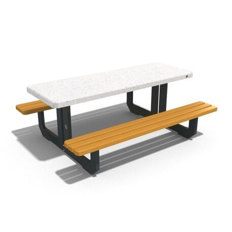 Picknick Bank / Tisch-Kombination, Premium-Linie '190x148xH/72cm / BS-251'