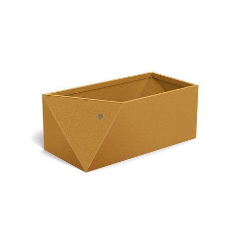 Pflanzkübel aus Edelstahl '100x50xH/40,5cm / MS-312'