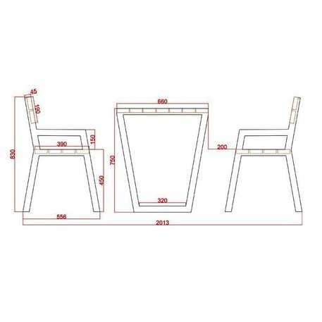 Metal Picnic Table and Bench Set 'Picnic_17'