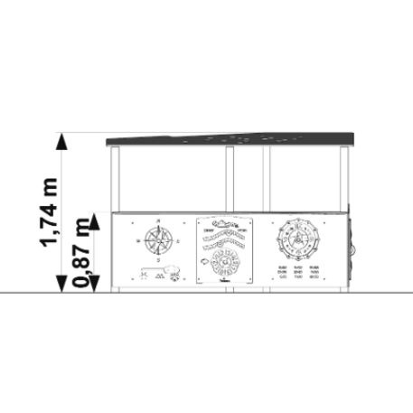 Children's playground element 'MBG-422/P3506'