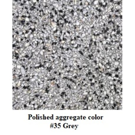 Concrete bech with flowerpot '210x50xH/45cm / BS-268-U'