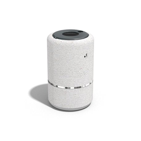 Abfallbehälter aus Beton 'Ø 45xH/65cm 35L / BS-36