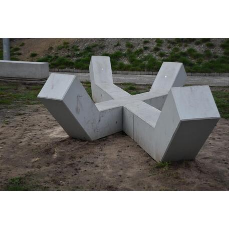 Parkbänke aus Beton 'STF/21-04-26MDL'