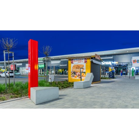 Parkbänke aus Beton 'STF/21-04-26MDL'