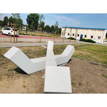 Parkbänke aus Beton 'STF/21-04-26MDL'