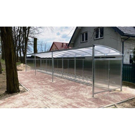 Fahrradüberdachung 'Perla-30_1260cm'