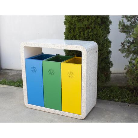 Betonaußenbehälter für Sortier 'BS-244R_3x75L'