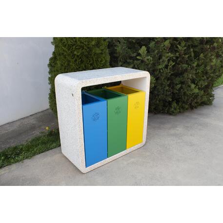 Betonaußenbehälter für Sortier 'BS-244R_3x75L'