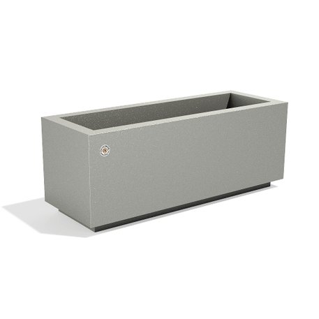 Pflanzkübel aus Edelstahl '78x28xH/30cm / MS-400'