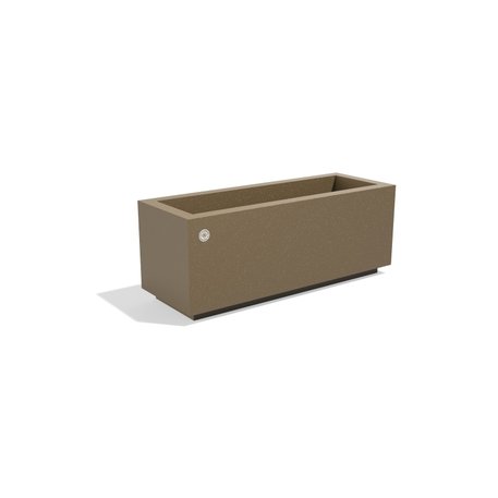 Pflanzkübel aus Edelstahl '78x28xH/30cm / MS-400'