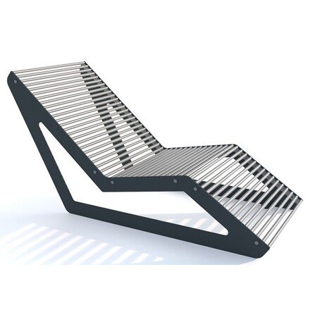 Liegestühle aus Metall 'STF/Koliber_II_68cm/MDL'