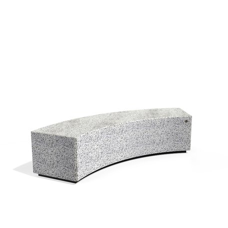 Betonbank im Freien mit Granitsplittern '200x69x45cm / BS-268-D'