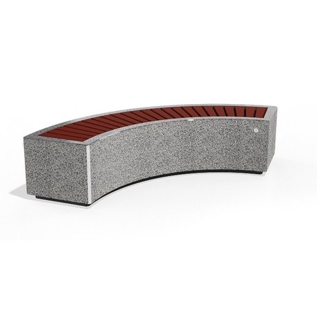 Modulare Betonparkbank '210x78x45cm / BS-268-V'
