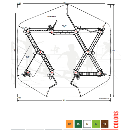 Kinderspielplatzelement 'MBG-1039/EP 06-10002-P15'
