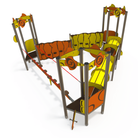 Kinderspielplatzelement 'MBG-1049/EP 06-3006-R24'