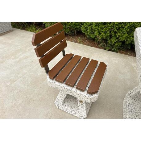 Betonbank '40x40xH/40cm / BS-191'