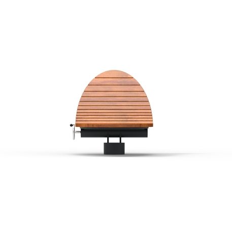 Liegestühle aus Metall und Holz 'STF/27-04-06/MDL'