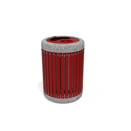 Abfallbehälter aus Beton 'Ø 55xH/82cm 70L / BS-45'