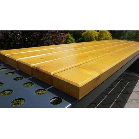 Metallbank ohne Rückenlehne 'BDS_LSD-190cm'