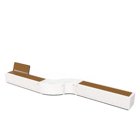 Betonbank '88,5x54,5x45cm / BS-268-R'