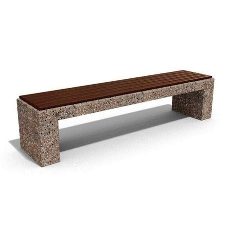 Betonparkbank '200x45x50cm / BS-126'