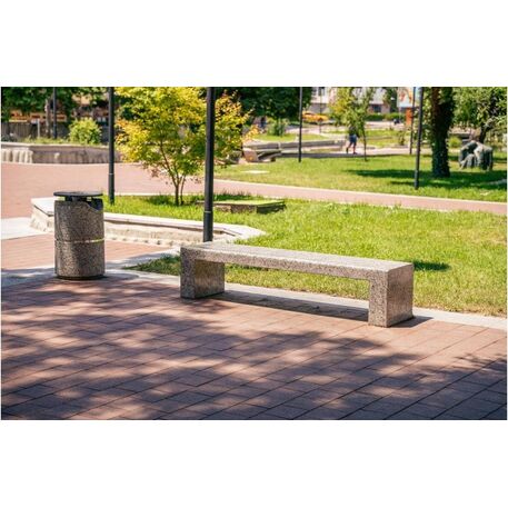 Betonparkbank '200x45x45cm / BS-83'