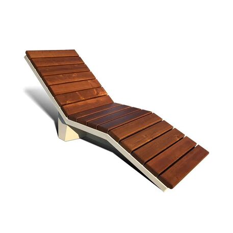 Concrete deck chair 'STF/IN4/MDL'