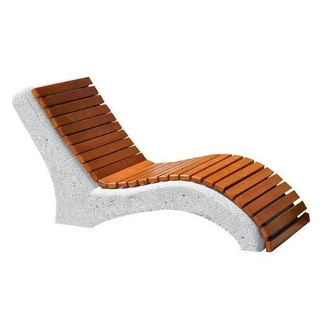 Concrete deck chair 'STF/LK05/MDL'