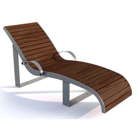 Metal deck chair 'STF/KR4/MDL'