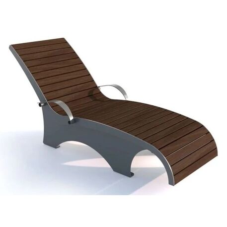 Metal deck chair 'STF/KR5/MDL'