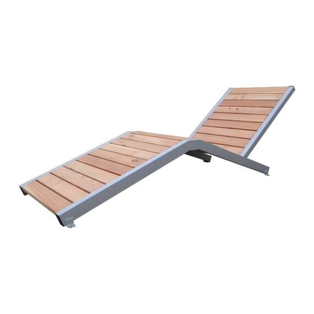 Metal deck chair 'STF/L1/MDL'