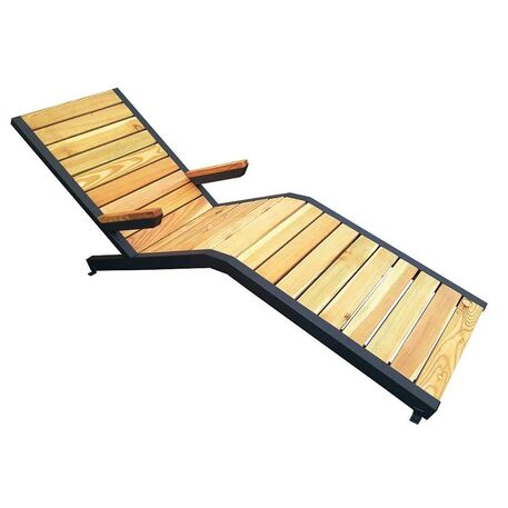 Metal deck chair 'STF/L2/MDL'