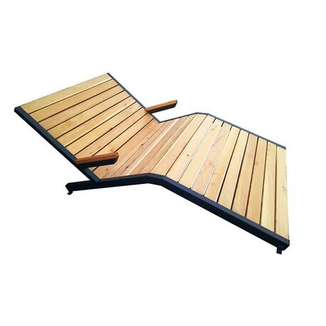 Metal deck chair 'STF/L3/MDL'