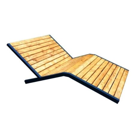 Metal deck chair 'STF/L5/MDL'