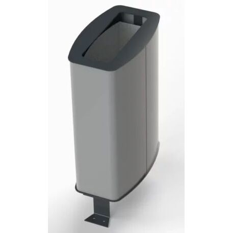 Metal litter bin 'STF/KU365/MDL_45L'