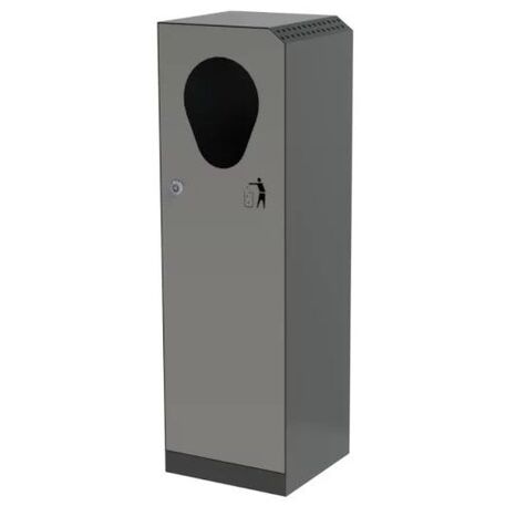 Metal litter bin 'STF/KU366/MDL_35L'