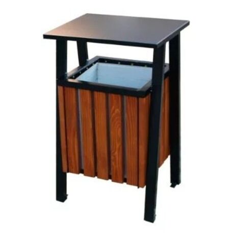 Metal litter bin 'STF/KU340/MDL_35L'