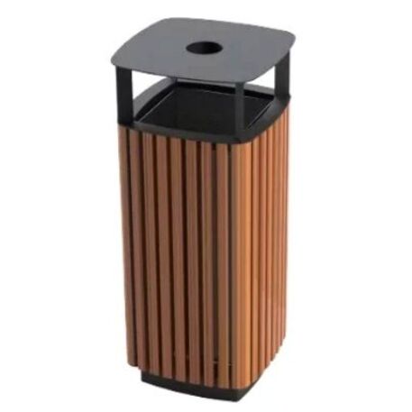 Metal litter bin 'STF/KU346/MDL_60L'