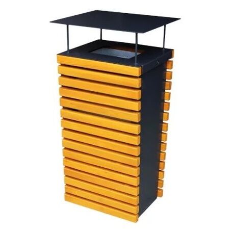 Metal litter bin 'STF/KU371/MDL_70L'