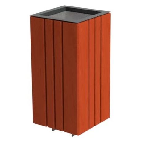 Metal litter bin 'STF/KU373/MDL_50L'